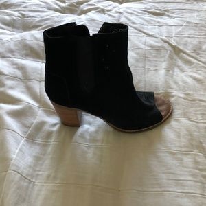 Toms Open-Toe Booties